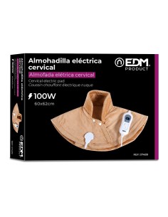 EDM 07489 Almohadilla Eléctrica Nuca-Cervical 100W 2