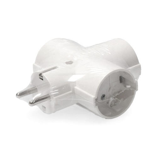 Clavija Triple de Baquelita T/TL 16A 250V (Retractilada) EDM