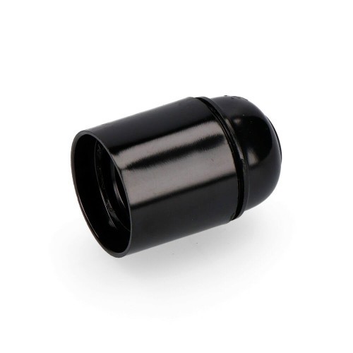 Portalámparas EDM de Baquelita Reforzado E27 Negro 44101 Portalámparas EDM de Baquelita Reforzado E27 Negro 44101