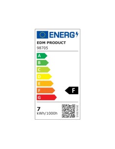 Bombilla LED E27 Estándar 7W 600lm EDM 2