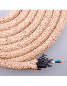 Cable de Cuerda Yute Redondo 2x0,75MM EDM 11980
