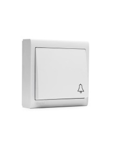 Pulsador Timbre Superficie 10A Serie Living 8000 Famatel 8010