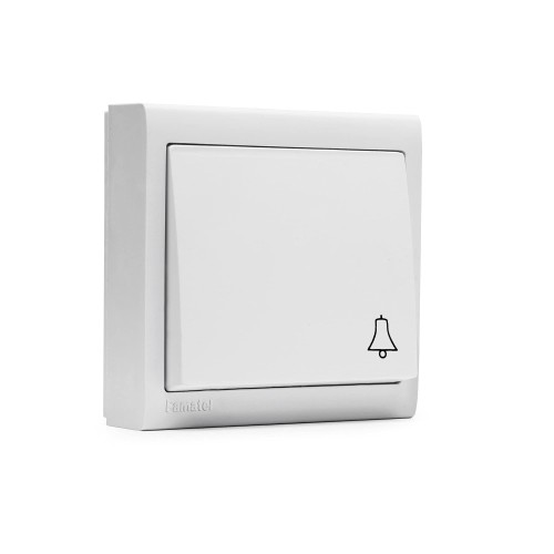 Pulsador Timbre Superficie 10A Serie Living 8000 Famatel 8010