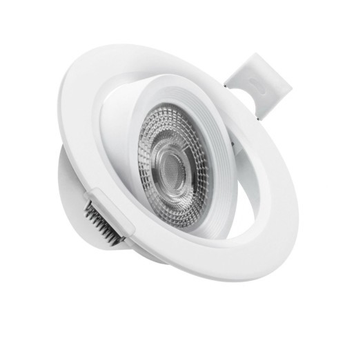 Foco Downlight LED Orientable Empotrable PC Blanco 7W CCT Foco Downlight LED Orientable Empotrable PC Blanco 7W CCT