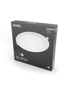 Downlight LED Redondo Empotrable 12W Matel Corte Ø135/160mm 2