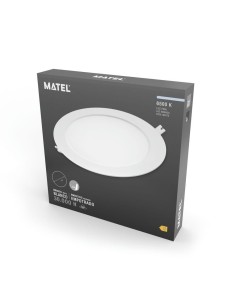 Downlight LED PC Redondo Empotrable 18W Matel Corte Ø170/205mm 2
