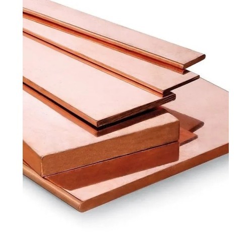 Pletina de cobre 30X5mm - 1 Pletina de cobre 30X5mm - 1