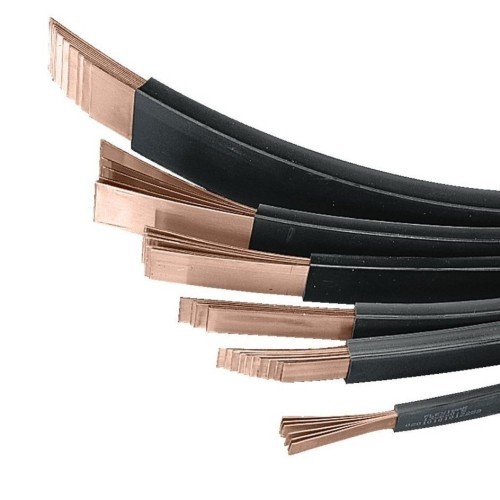 Pletina flexible de cobre 24x1x5mm-2