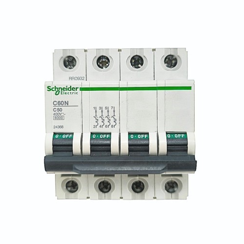 Interruptor Magnetotérmico ICP-M 4P 5-50A Schneider Electric Interruptor Magnetotérmico ICP-M 4P 5-50A Schneider Electric
