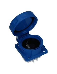 Base enchufe de empotrar 2P+TTL 16A 250V IP67 Famatel 13960 2