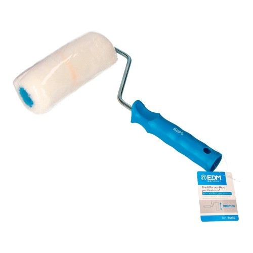 Rodillo de Pintura Profesional Acrílico 18CM Pelo Largo EDM 24165 Rodillo de Pintura Profesional Acrílico 18CM Pelo Largo EDM 24165