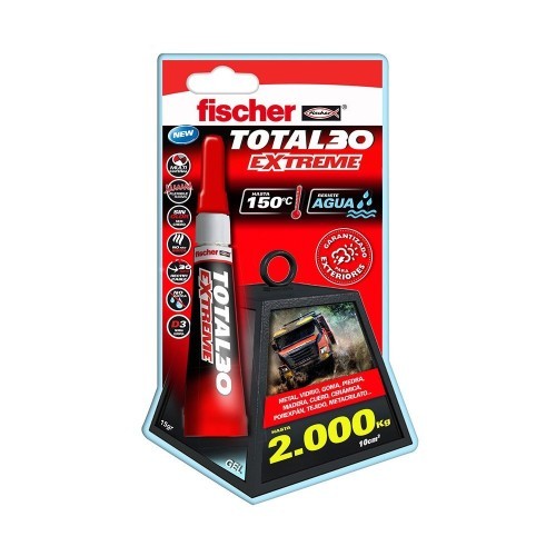 Blister Total 30 Extreme 15G Adhesivo Sellador Fischer Blister Total 30 Extreme 15G Adhesivo Sellador Fischer