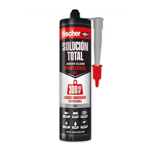 Solución Total Ultra Agarre Blanco 290ML Adhesivo Sellador Fischer Solución Total Ultra Agarre Blanco 290ML Adhesivo Sellador Fischer