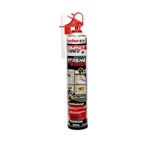 Espuma de Poliuretano Fischer PU Xtreme Power Manual 750ML Espuma de Poliuretano Fischer PU Xtreme Power Manual 750ML