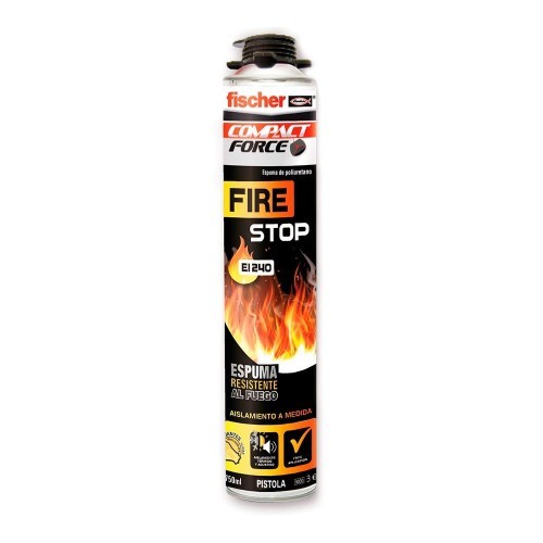 Espuma Fire Stop Pistola 750ML Fischer Espuma Fire Stop Pistola 750ML Fischer