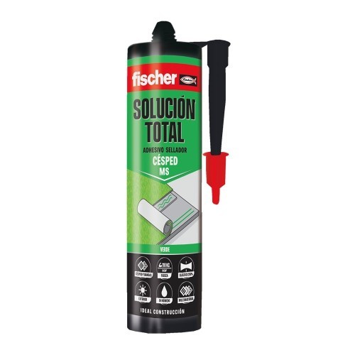 Adhesivo Sellador Solución Total Césped Verde 290ML 572480 Fischer Adhesivo Sellador Solución Total Césped Verde 290ML 572480 Fischer