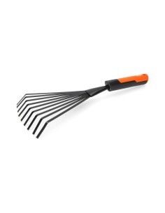 Mini Rastrillo De Jardín 38CM Gris/Naranja EDM
