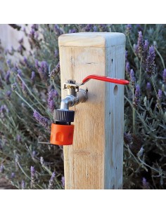 Adaptador Roscado Hembra 1/2" EDM para Grifo de Jardín 2