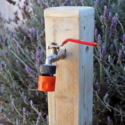 Adaptador Roscado Hembra 1/2" EDM para Grifo de Jardín