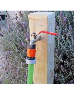 Conector Rápido 5/8"-3/4" para Grifo de Jardin EDM 2