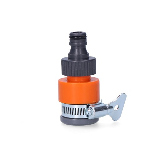 Conector Rápido Sin Rosca 18MM para Manguera de Jardín EDM