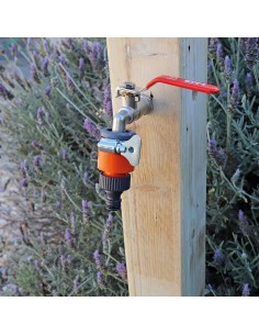 Conector Rápido Sin Rosca 18MM para Manguera de Jardín EDM 2