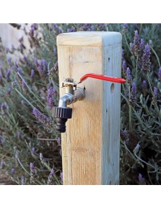 Conector para Grifo de Jardín Roscado Hembra 1" EDM 2