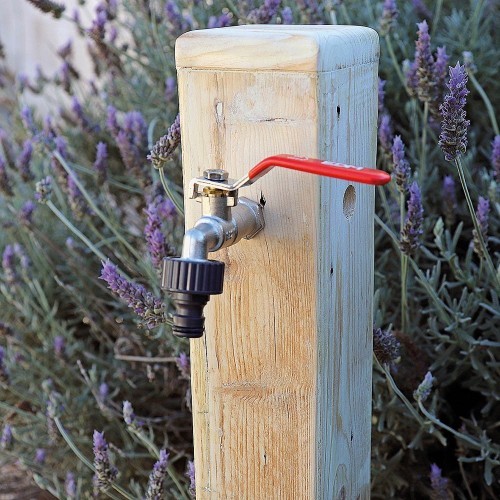 Conector para Grifo de Jardín Roscado Hembra 1" EDM