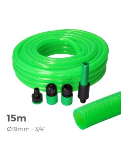 Kit Manguera De Jardín Estándar 15/25M 3/4" 19MM EDM
