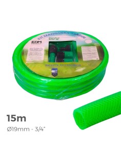 Kit Manguera De Jardín Estándar 15/25M 3/4" 19MM EDM 2
