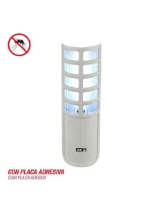 Lámpara Atrapa Insectos Eléctrico 9W 50M² Con Placa Adhesiva EDM