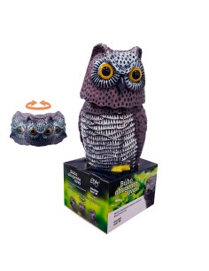 Búho Con Cabeza Giratoria Espanta Aves 20X38X16CM EDM 2