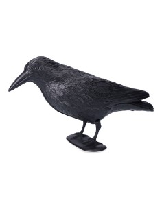 Cuervo Negro Ahuyenta Pájaros 19X39CM EDM