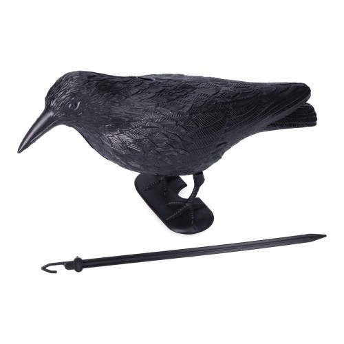 Cuervo Negro Ahuyenta Pájaros 19X39CM EDM