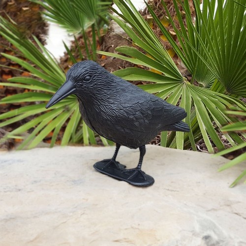 Cuervo Espanta Pájaros 36X13X18CM EDM