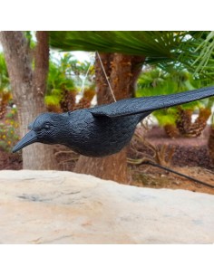 Cuervo De Plástico Volador Espantador 58CM EDM 2