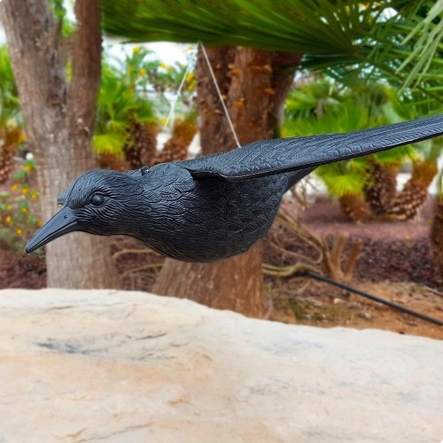 Cuervo De Plástico Volador Espantador 58CM EDM