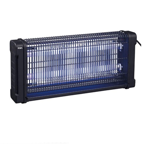 Anti Mosquitos Profesional Eléctrico 2X10W 80M² 340° Negro EDM