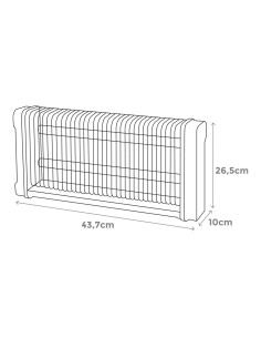 Anti Mosquitos Profesional Eléctrico 2X10W 80M² 340° Negro EDM 2