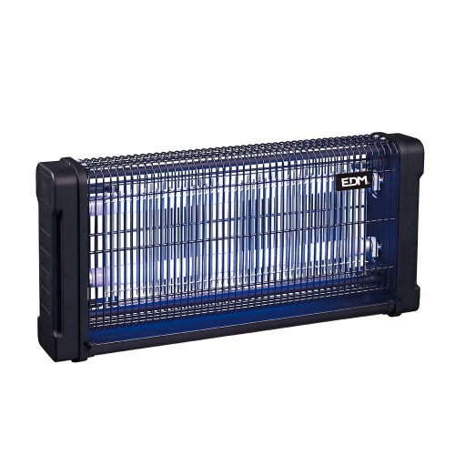 Anti Mosquitos Eléctrico 2X15W 100M² 340° Negro EDM