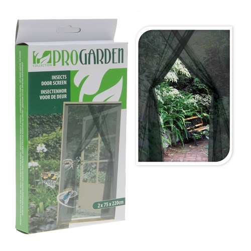 Mosquitera "Basic Line" 150X220CM (2 Hojas De 75X220CM) Negra