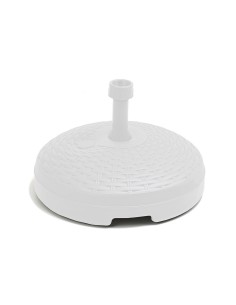 Base De Parasol 20L Blanca Ø45X15CM Ipae Progarden