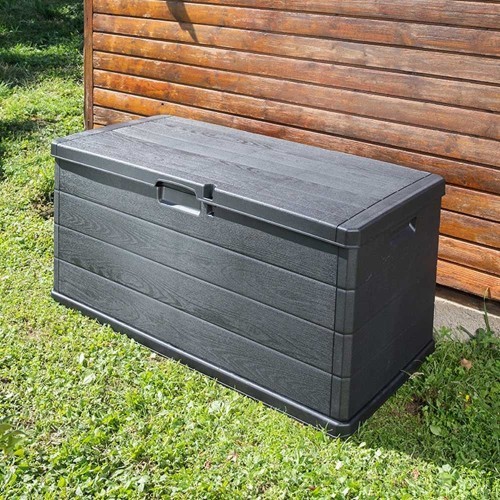 Arcón para Exterior Alpha Antracita 118X59X57CM Ipae Progarden Arcón para Exterior Alpha Antracita 118X59X57CM Ipae Progarden