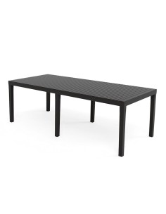 Mesa Extensible Antracita Para Exterior 150-220X90X72CM Progarden