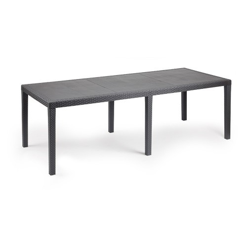 Mesa Extensible Antracita Para Exterior 72X150/220X90CM Progarden