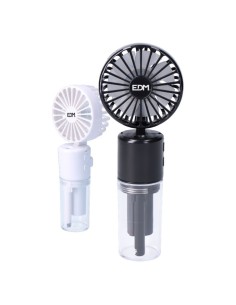 Mini Ventilador Con Spray Recargable ABS Tres Velocidades EDM