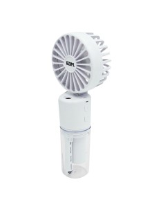 Mini Ventilador Con Spray Recargable ABS Tres Velocidades EDM 2