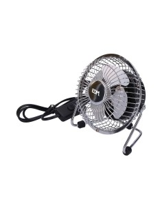 Mini Ventilador Industrial De Sobremesa Cromado 15W EDM 2
