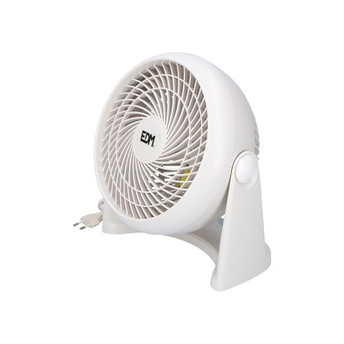 Ventilador 2 En 1 Suelo Y Pared Blanco 50W Aspas Ø18cm EDM