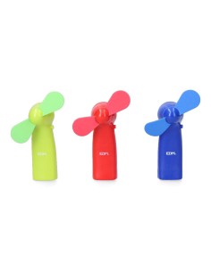 Ventilador A Pilas Funny Colors 2xAA (No Incluidas) EDM
